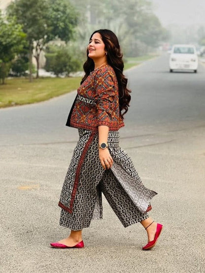 Koti 3-Piece Printed Lawn Stitched Suit